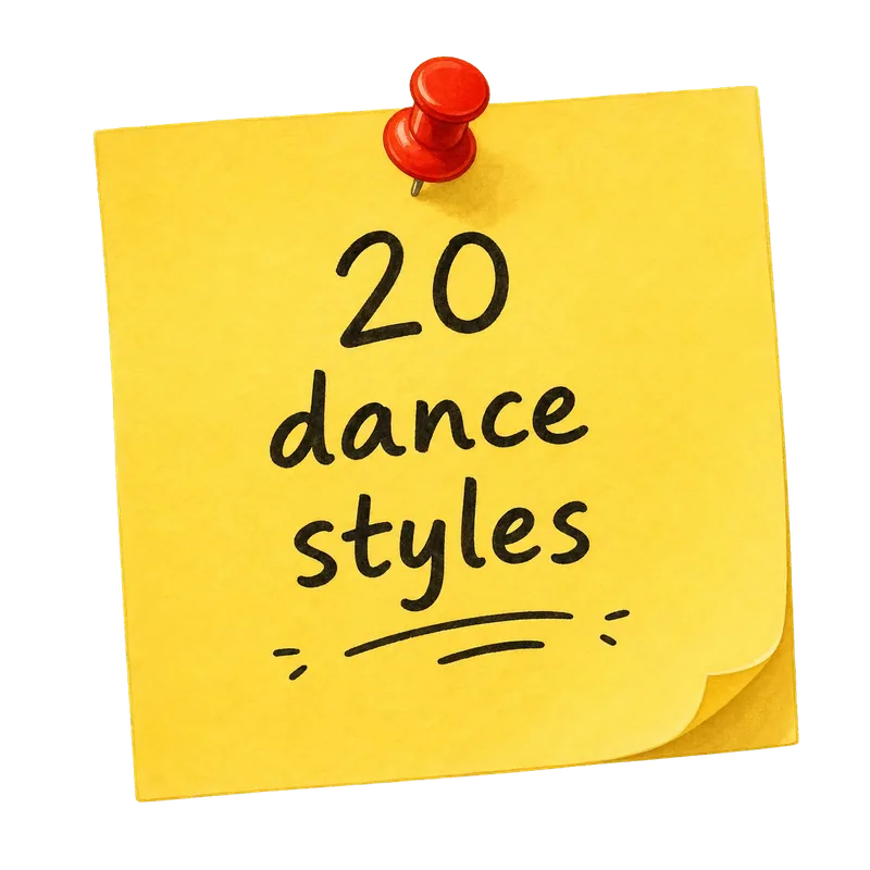 20 dance styles in Chester