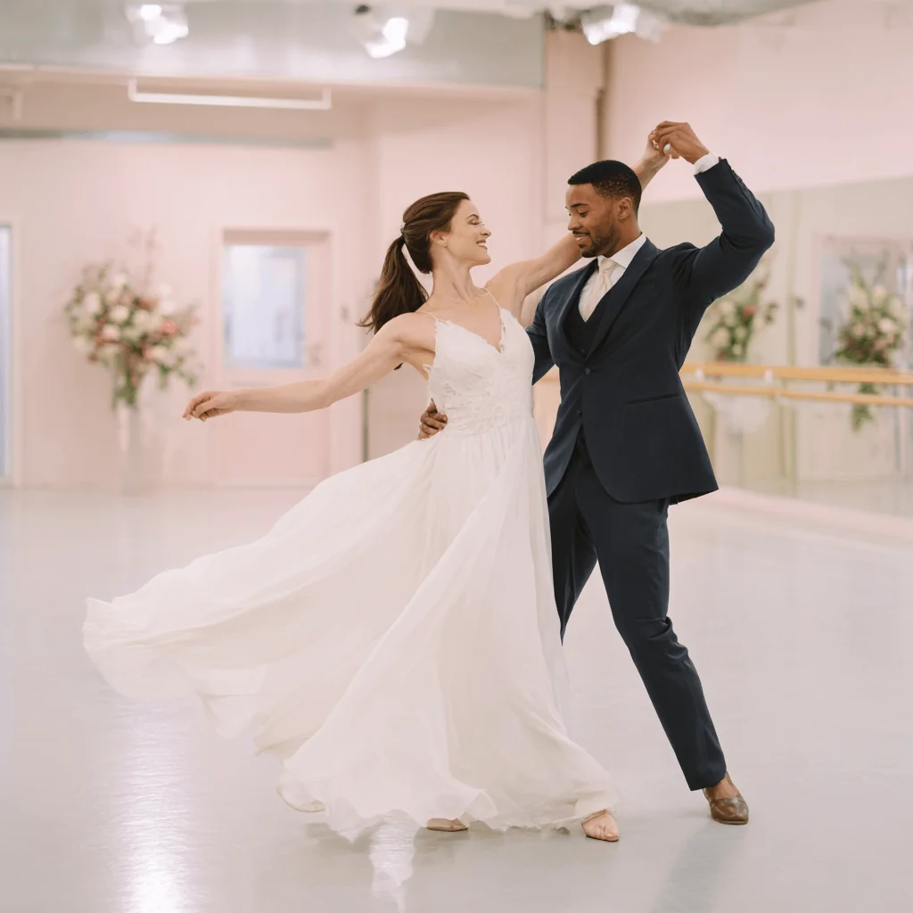 Last-minute wedding dance crash course Chester